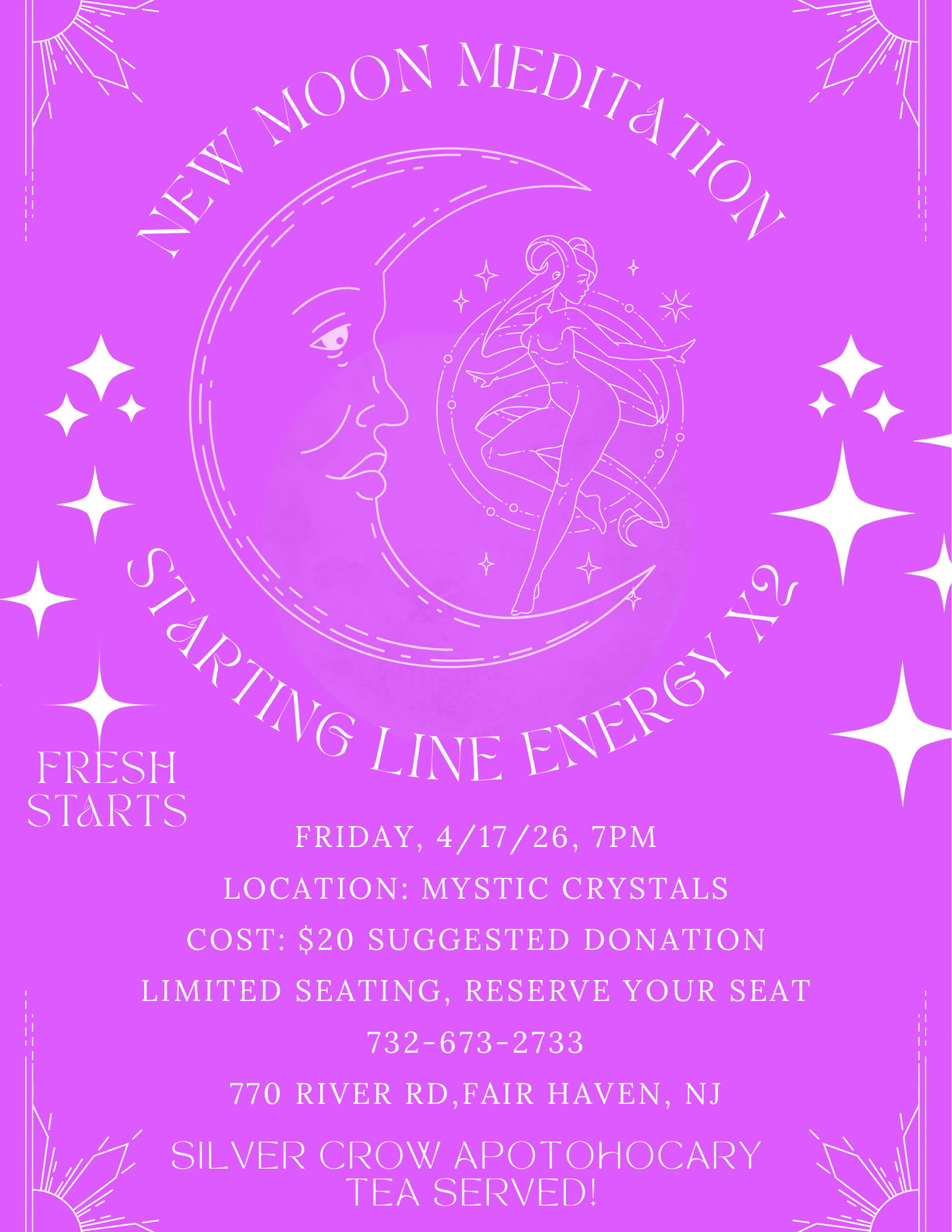 New Moon Ceremony April 17, 2026