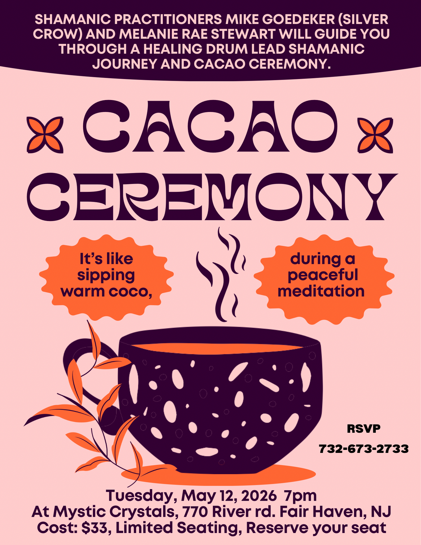 Sacred Cacao Ceremony & Shamanic Journey